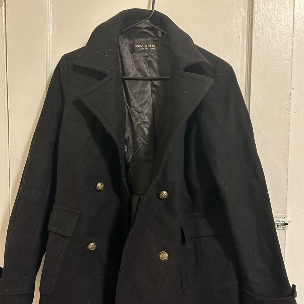 Black Pea Coat